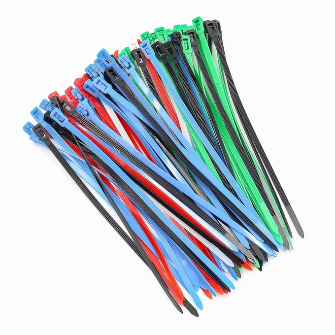 Allecto - Gekleurde Kabelbinders - Herbruikbare Zip Ties - Heavy Duty