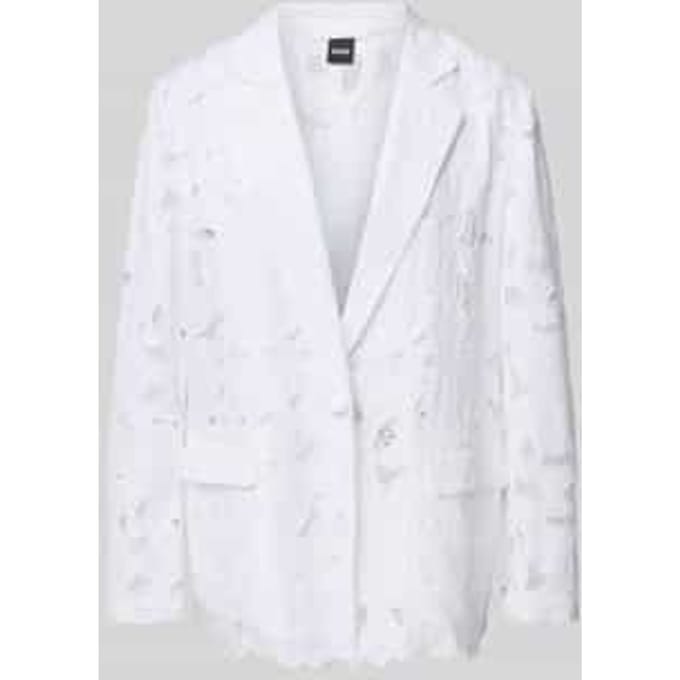 Blazer met kant, model 'Jonara'