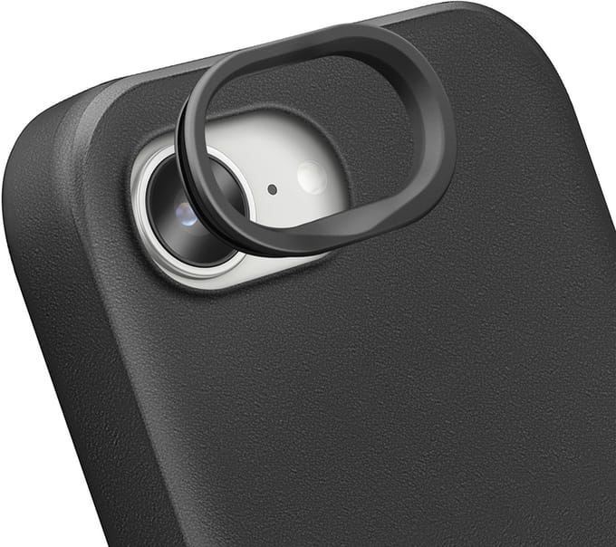 Rhinoshield, Lens Protector geschikt voor iPhone 16e - Reinforced Contour & Anti-Scratch, Zwart