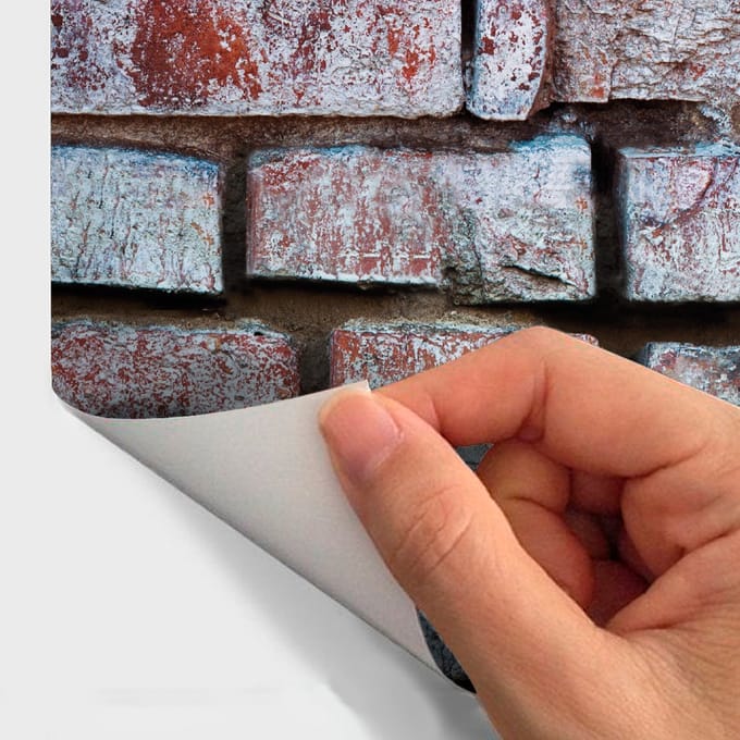 Behangsticker - MANCHESTER BRICKS - 60x60cm