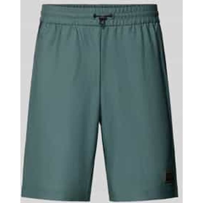 Regular fit korte broek met Structuurpatroon