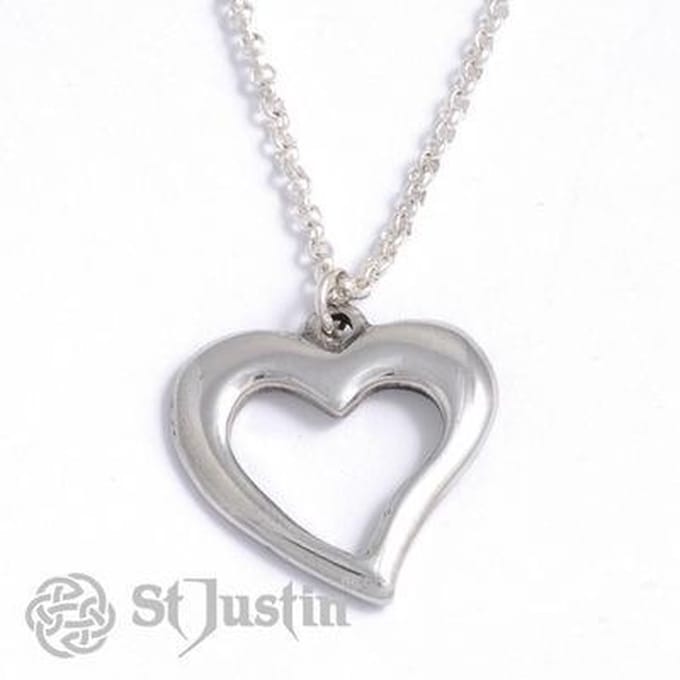 Open hart hanger, Hart sieraden