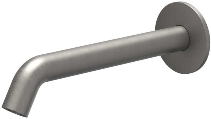 IVY Algemeen Baduitloop 23cm 1/2" aansluiting, inkortbaar Geborsteld metal black PVD