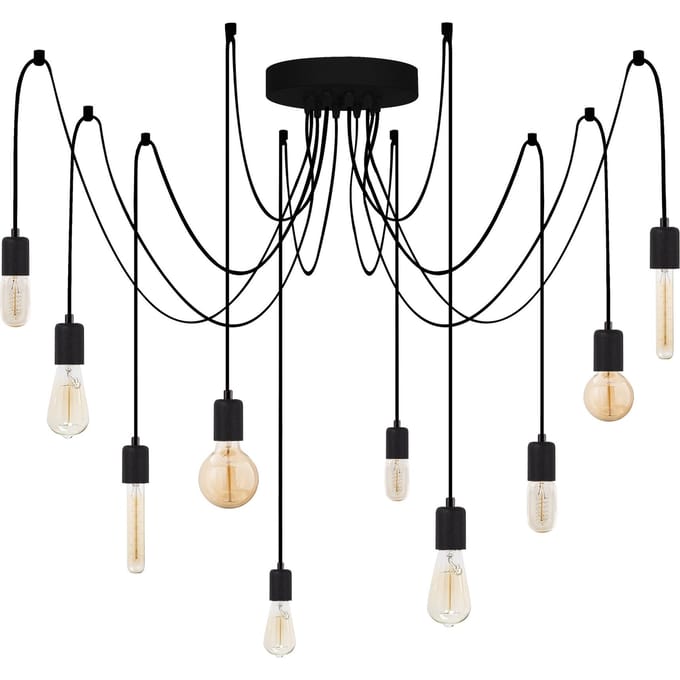 10-lichts Hanglamp Carlino | Opviq