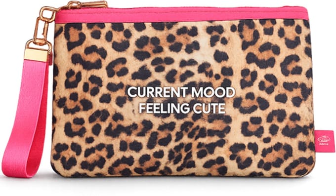 MY FLAME - Toilettas - CURENT MOOD: FEELING CUTE - Panter - 21 x 14 cm - in geschenkverpakking