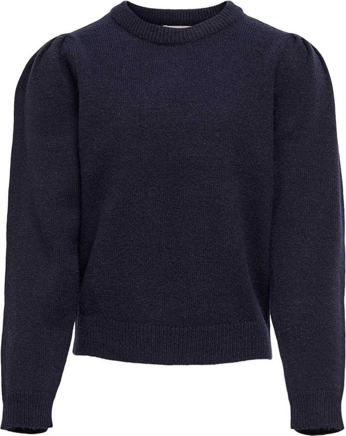 Only sweater meisjes - donkerblauw - KONlesly - maat 110/116