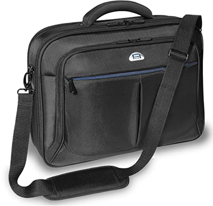 Premium Laptoptas 43,9 cm (17,3 inch) met Tablet-PC Vak - Zwart