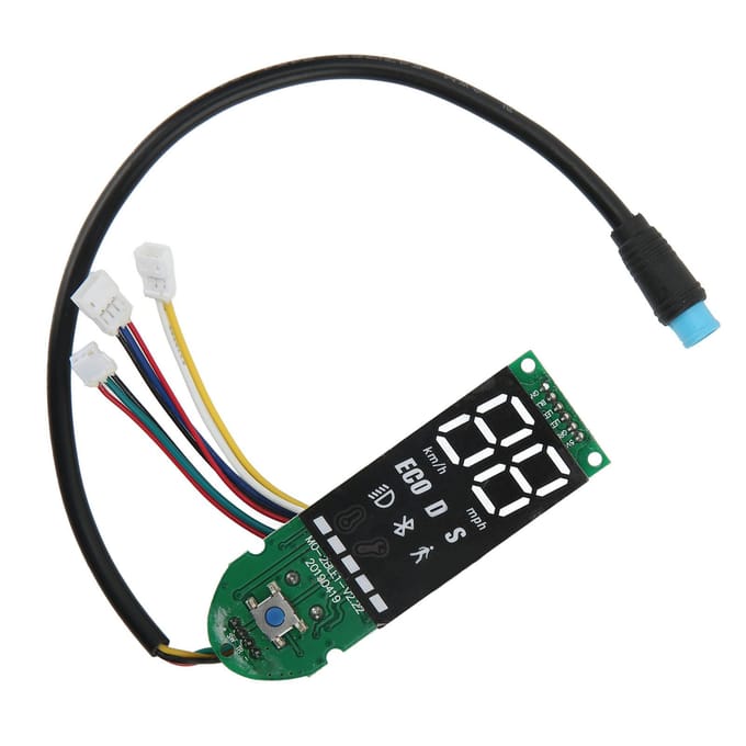 Scooter Dashboard Circuit Board Waterdicht Vervanging Scooter Bluetooth Circuit Board voor Ninebot F30 F40 Scooter black