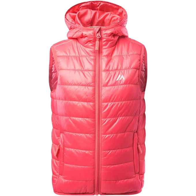 Mouwloze jas met capuchon voor kinderen Martes Essentials Maron
