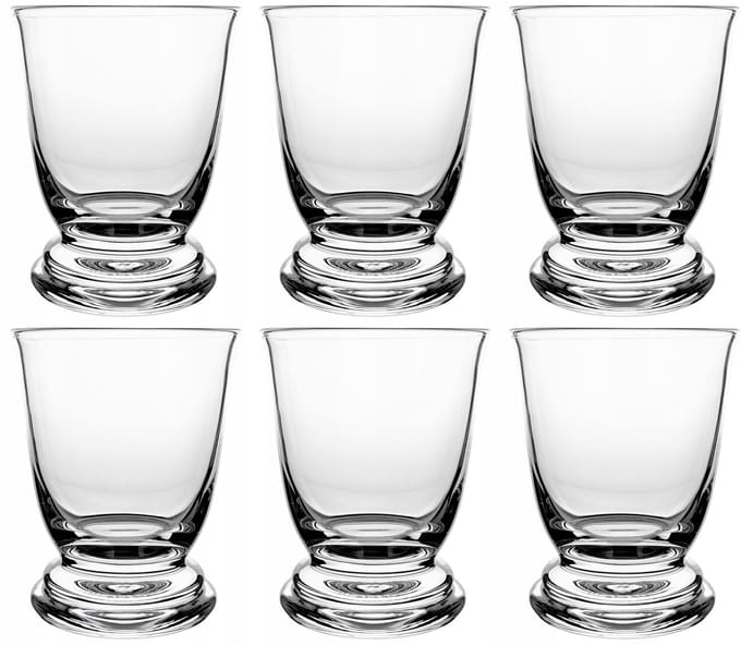 Krosno Handgemaakte Glazen 300ml - Set van 6 - Drinkglazen