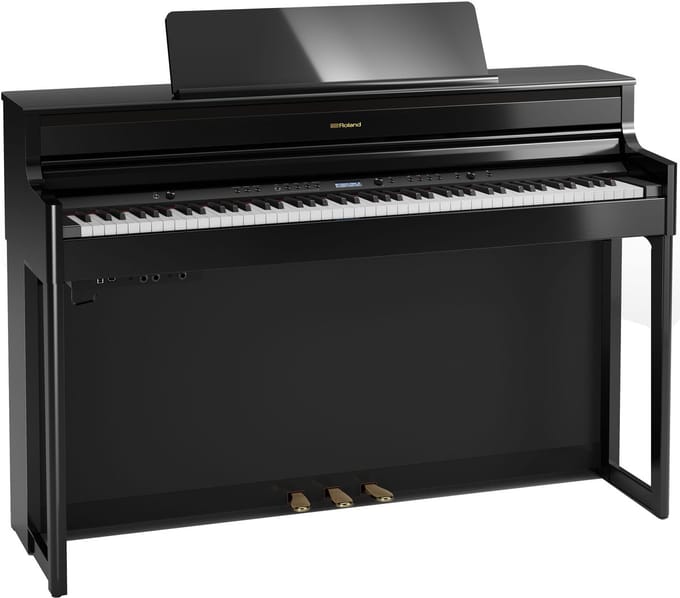 Roland HP704 digitale piano Polished Ebony