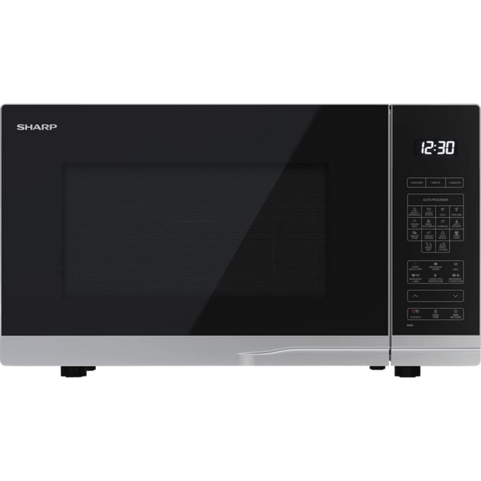 Sharp YC-PC322AE-S - Combimagnetron met grill en heteluchtoven - 1000W - 32 liter - Zilver