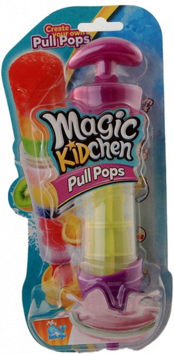 ijslollyvorm Magic Kidchen junior 24 cm paars/geel