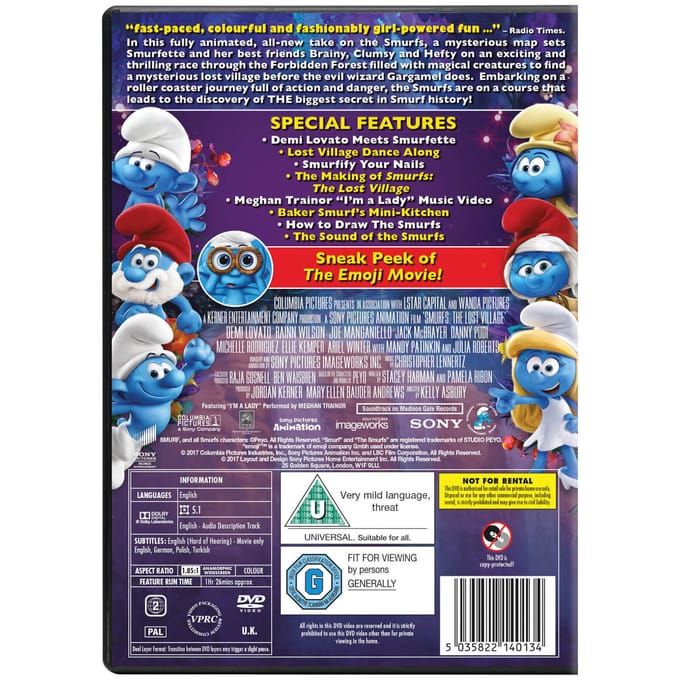 Smurfs: The Lost Village