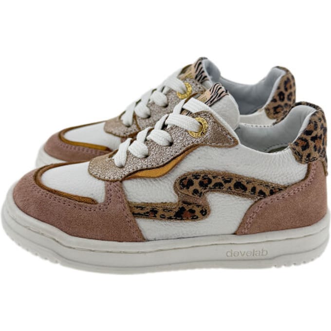 Develab 44436 Sneakers - Meisjes - Wit - Maat 24