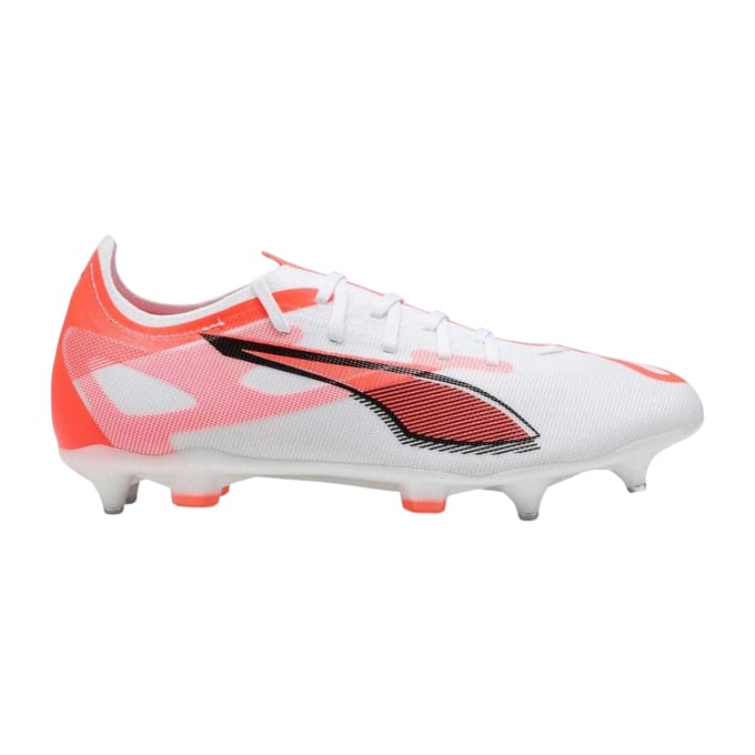 Puma Heren Ultra 5 Match Zachte Grond Voetbalschoenen (Wit)