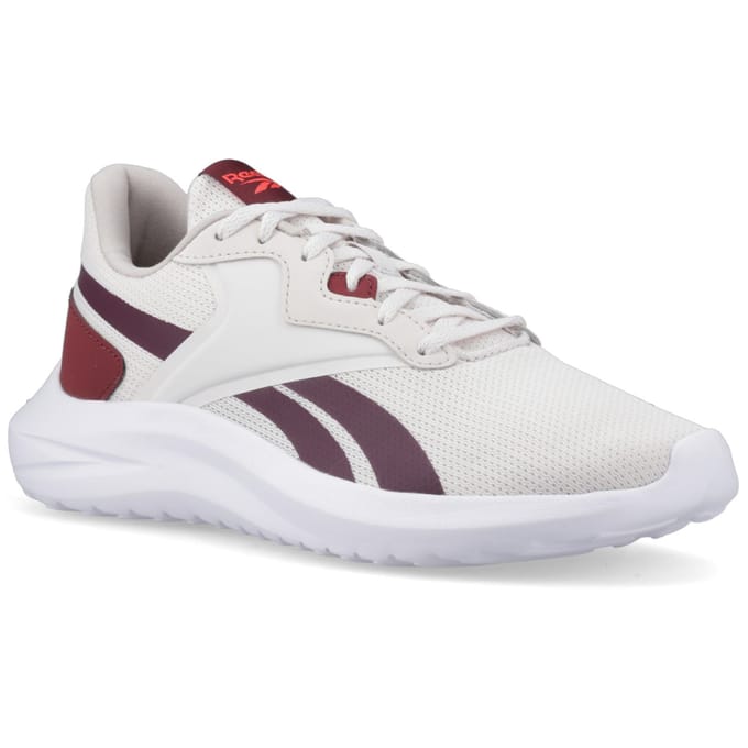 Reebok Energen Lux Textiel Dames Luxe Grijs/Zwart Kers/Wit Sneakers