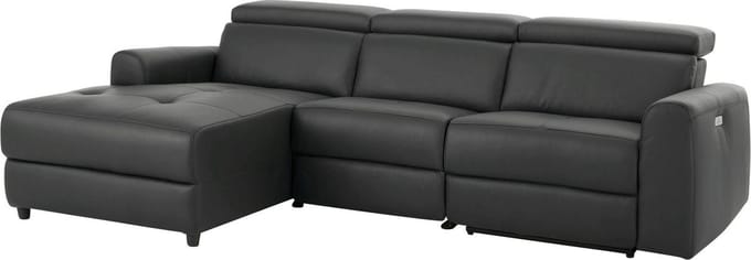 Capena-Sofa - Chaise Longue Links - Elektrisch