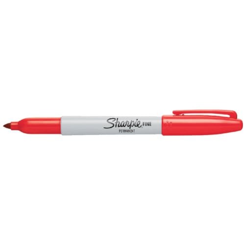 Sharpie Fine Point permanent marker 1mm rood