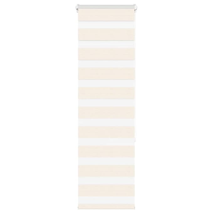 vidaXL - Zebra - Blind - 45x150 - cm - stofbreedte - 40,9 - cm - polyester - marmerbeige