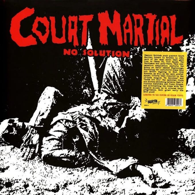Court Martial - No Solution: Singles & Demos 1981/1982 (LP)