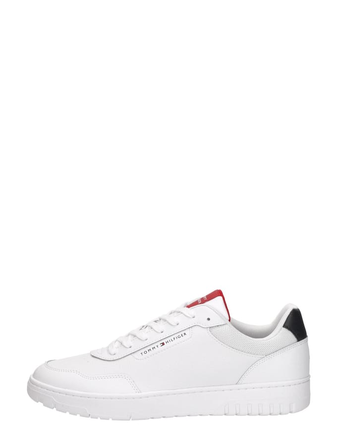 Low-top sneaker van een mix van leer model 'BASKET CORE LITE'