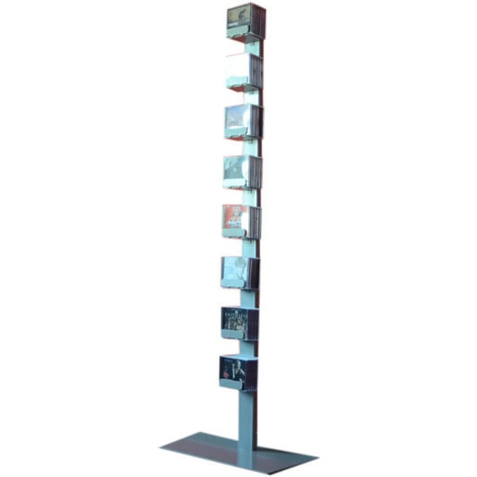 Radius - Baum CD rek 2 - zilver - L
