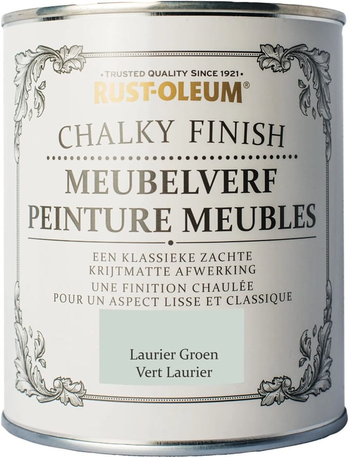 Rust-Oleum Chalky Finish Meubelverf Laurier Groen 750ml