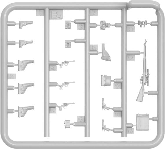 MiniArt Modelbouwpakket Militaire voertuigen - 35361 British Weapons - Equipment for Tank Crew - Infantry Plastic - 1:35 - Modelbouw