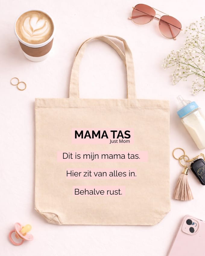 Just Mom Mama Tas - Behalve Rust
