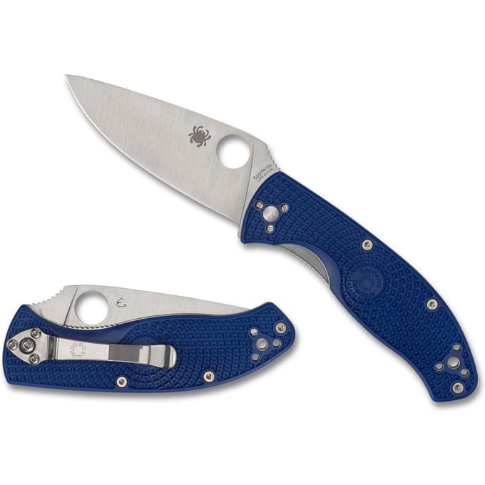 Spyderco tenacious lightweight blue cpm