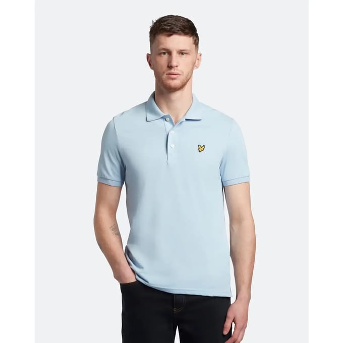 Lyle and Scott Polo Lichtblauw - Maat L - Heren