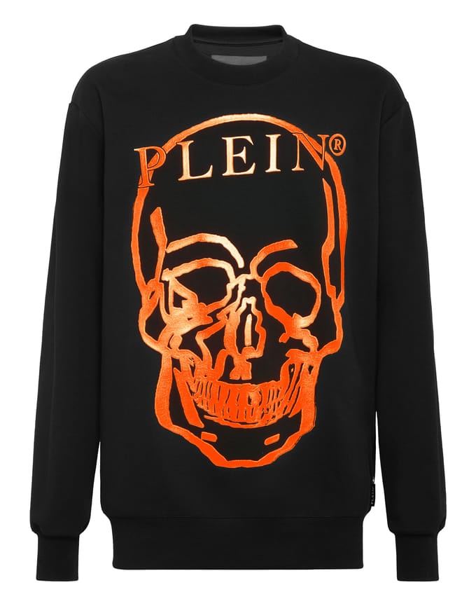 Sweatshirt Skull And Plein