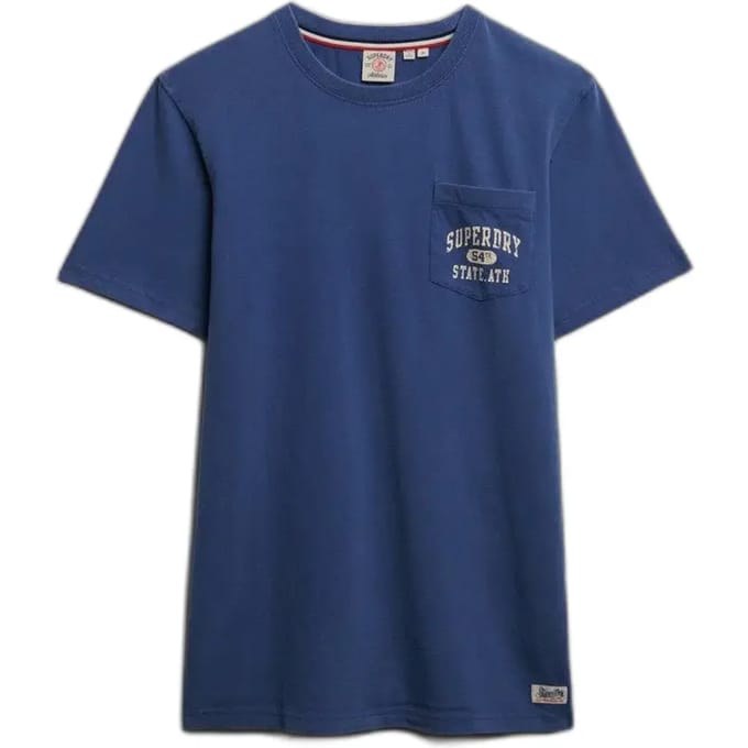 Superdry - Vintage Prep Relaxed Pocket T-shirt - Heren - T-shirts