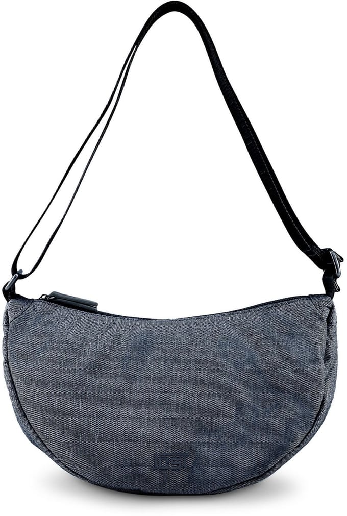 JOST schoudertas Bergen Crossbody Bag Dark Grey donkergrijs