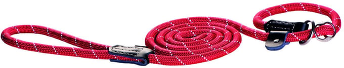 Rogz Rope Jachtlijn Rood - Hondenriem - 180x0.9 cm