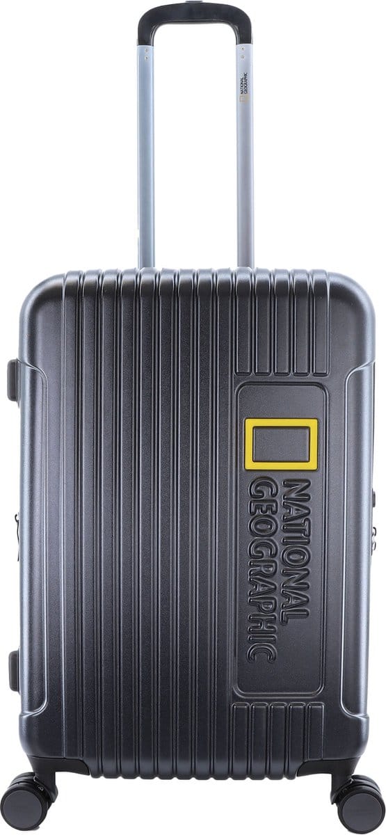National Geographic Canyon Uitbreidbare Harde Reiskoffer 67 cm Medium Zwart - Zwart / Medium