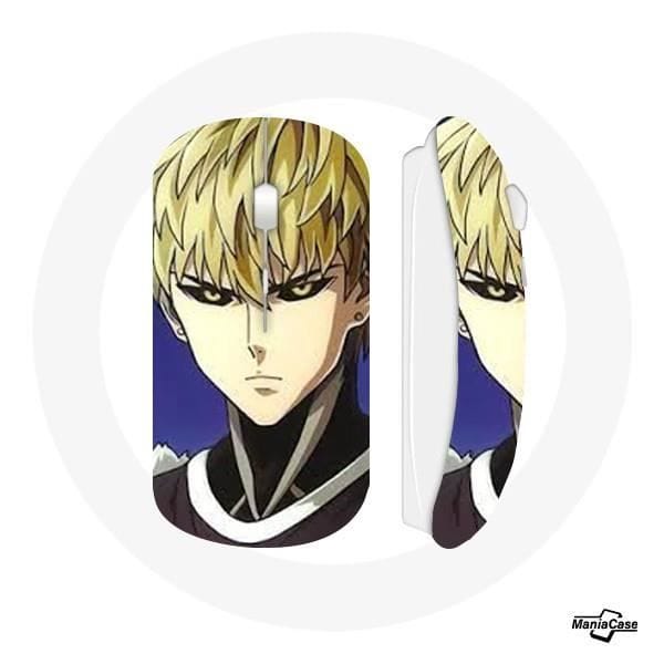Souris sans fil - Wanpanman - One Punch Man - Blanc - USB WiFi - Compatible Mac et PC