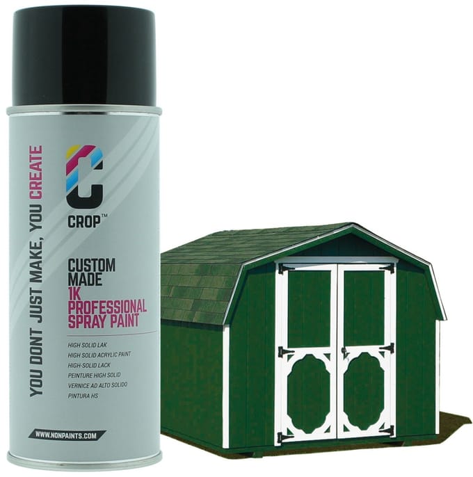 CROP Boerengroen verf spuitbus 400ml