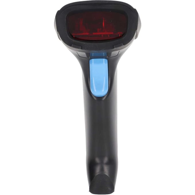 Scanner de codes-barres 1D Manuel filaire USB rechargeable Lecteur de code pour magasin de paiement mobile gray