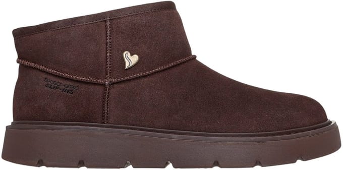 Skechers 167848/choc Keepsakes Cozy - Cozy Mini Dameslaarzen Chocolade