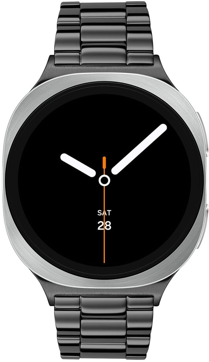 Samsung Special Edition Galaxy Watch 8 LTE Zilver/Zwart Staal 40mm