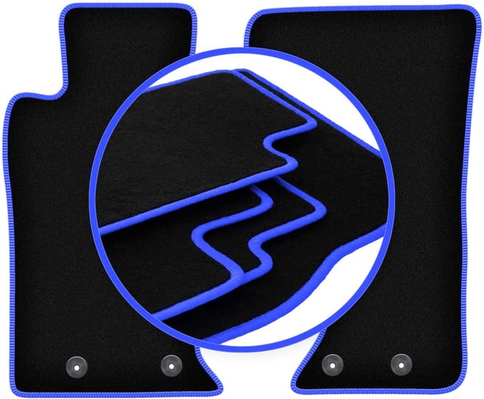 CARLUX-BLUE automatten voor: Mazda MX-5 IV coupé, cabrio (2014-)