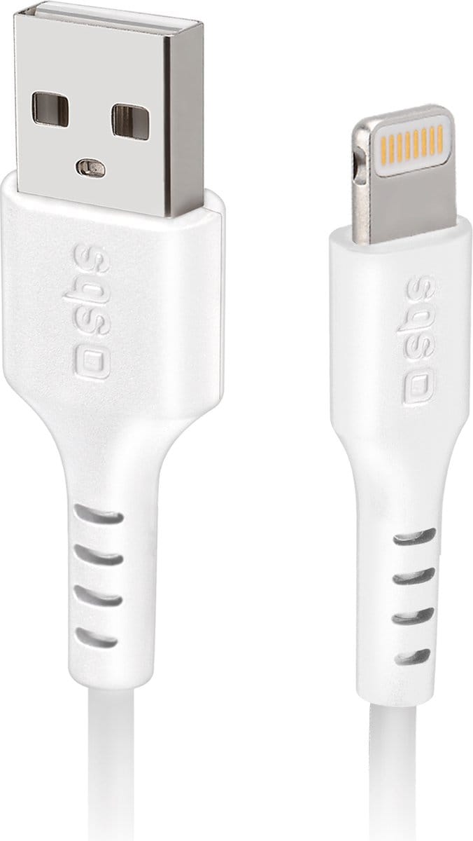 Sbs Usb-A Naar Lightning Kabel 1M Voor Iphone 11 12 13 14 15 Snel Opladen