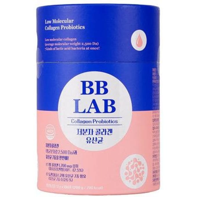 BB LAB Collagène Bas Moléculaire Probiotiques 2g x 50 Sticks, 100 Sticks (6 options) # 100 Sticks * 2PCS