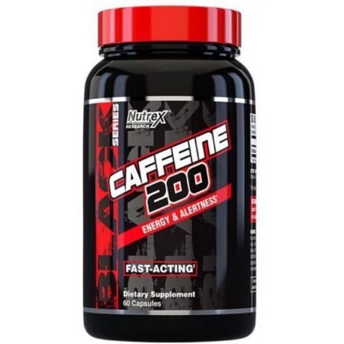 Nutrex Research Caffeine 200 (60) Standard - Dieet & Gewichtsbeheersing
