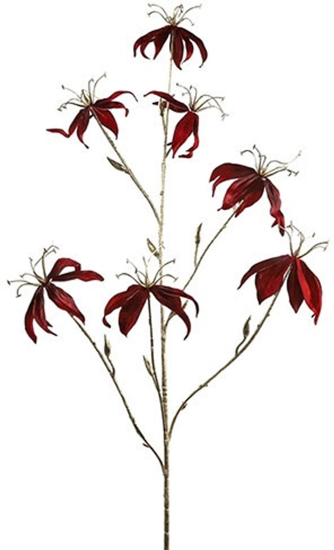 Countryfield Kunstbloem Gloriosa L bordeaux
