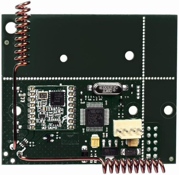 Draadloze Module - Alarm Integratie - Smart Home - UART Interface - 64 x 55 cm - Wit