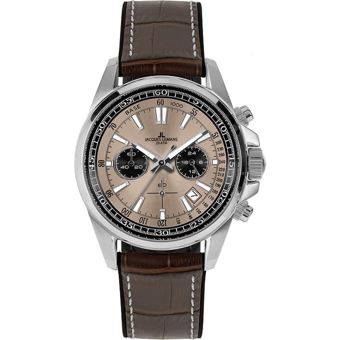 Jacques Lemans - 1-2117ZF - Polshorloge - Heren - Kwarts - Liverpool