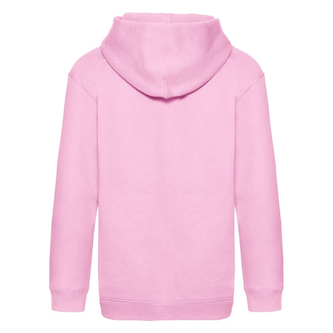 Fruit of the Loom Sweatshirt met capuchon voor kinderen/Kinderen (Lichtroze)
